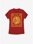 Disney Mulan Live Action Golden Poster Womens T-Shirt, RED, hi-res