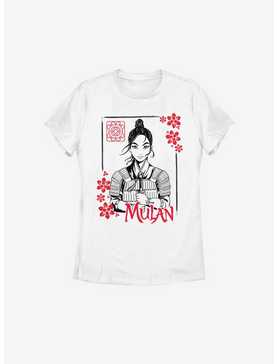 Disney Mulan Live Action Ink Portrait Womens T-Shirt, , hi-res