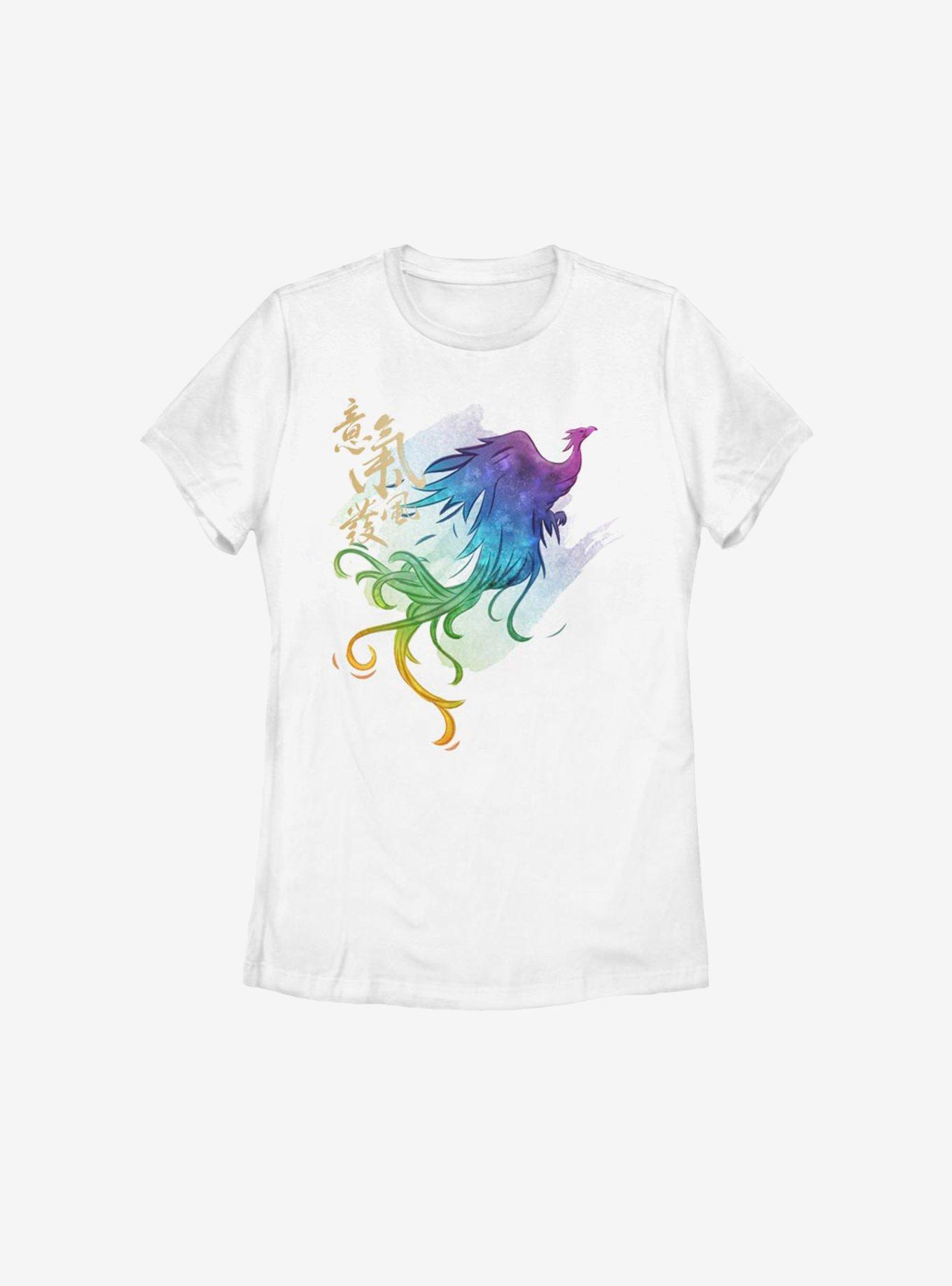 Disney Mulan Live Action Watercolor Phoenix Womens T-Shirt, , hi-res