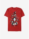 Disney Mulan Live Action Poses T-Shirt, RED, hi-res
