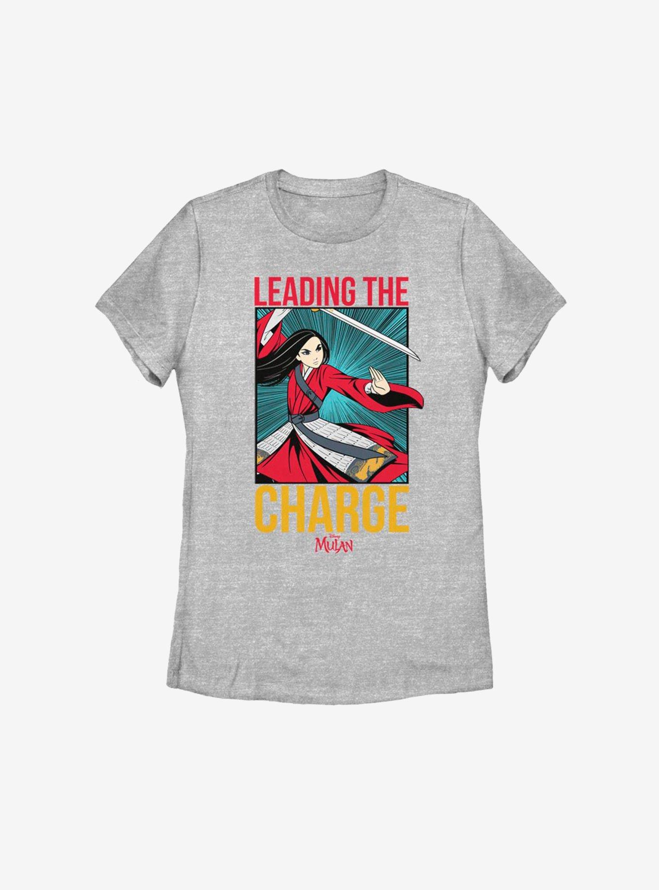Disney Mulan Live Action Comic Lead The Charge Womens T-Shirt, , hi-res
