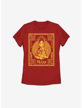 Disney Mulan Live Action Golden Poster Womens T-Shirt, , hi-res