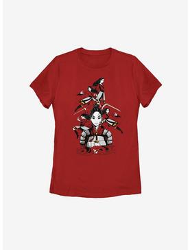Disney Mulan Live Action Poses Womens T-Shirt, , hi-res