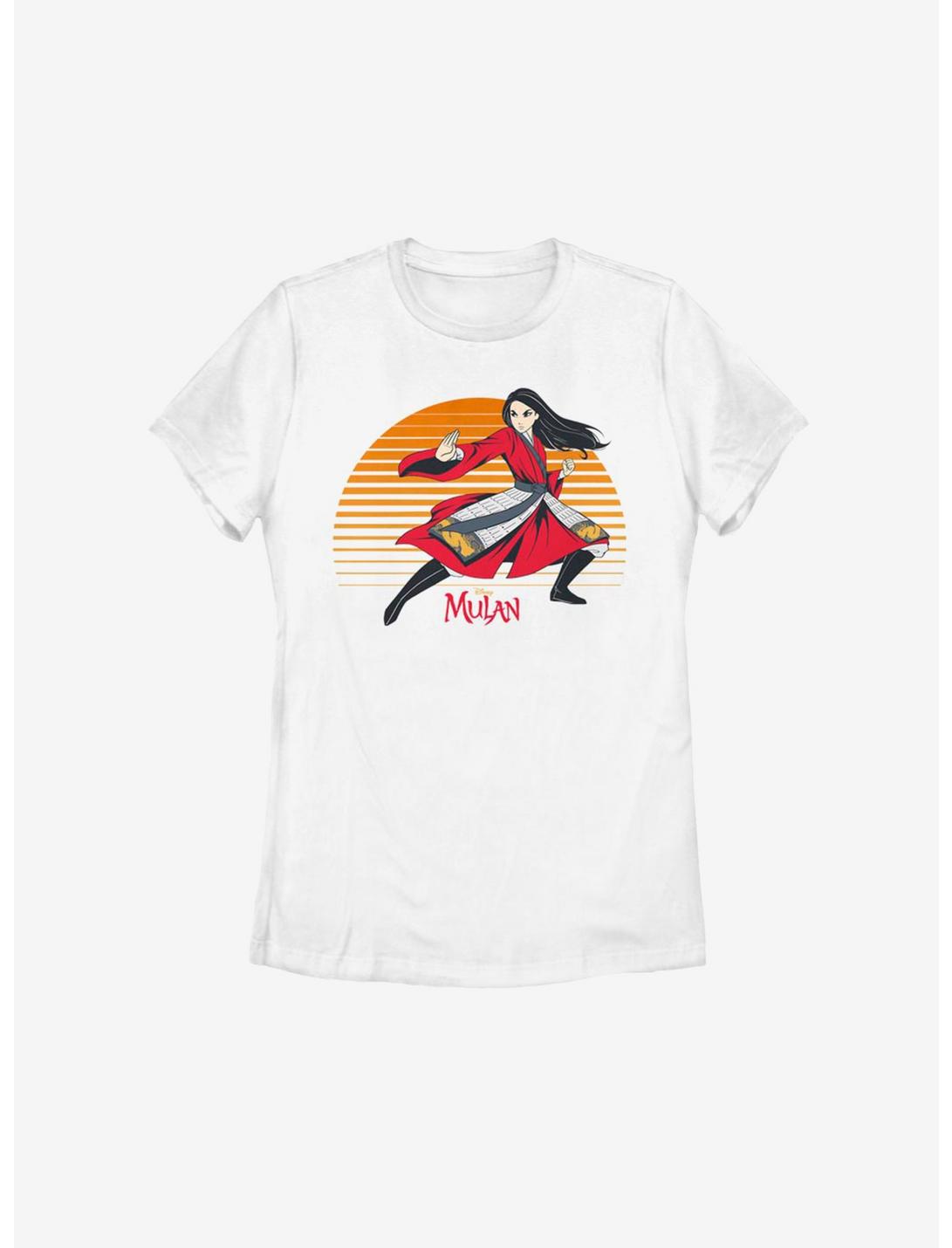 Disney Mulan Live Action Sunset Ride Womens T-Shirt, WHITE, hi-res