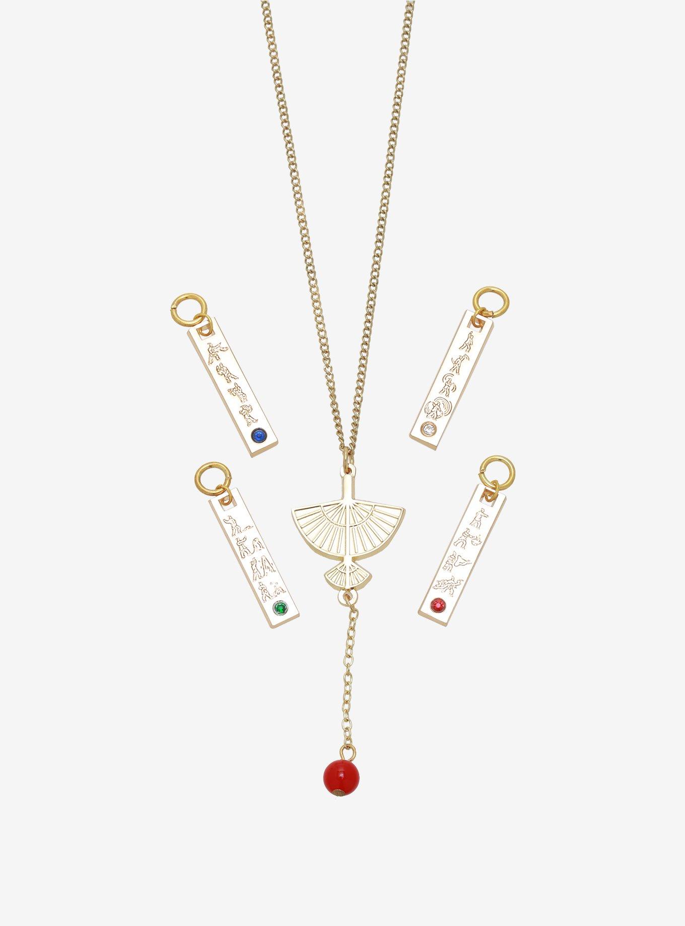 Avatar: The Last Airbender Scroll Interchangeable Charm Necklace - BoxLunch Exclusive, , hi-res