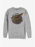 Star Wars The Mandalorian The Child Purple Ball Sweatshirt, ATH HTR, hi-res