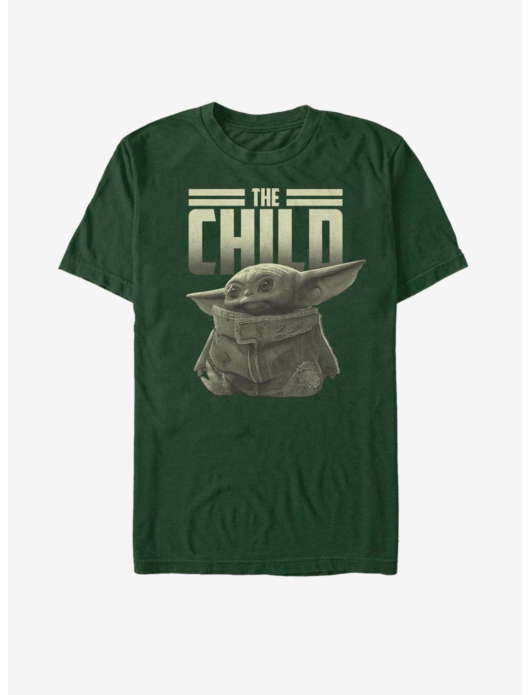 Star Wars The Mandalorian The Child Bold T-Shirt, FOREST GRN, hi-res
