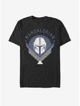 Star Wars The Mandalorian Crest T-Shirt, BLACK, hi-res