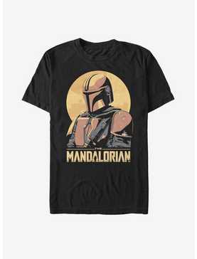Star Wars The Mandalorian Mando Sunset Frame T-Shirt, , hi-res
