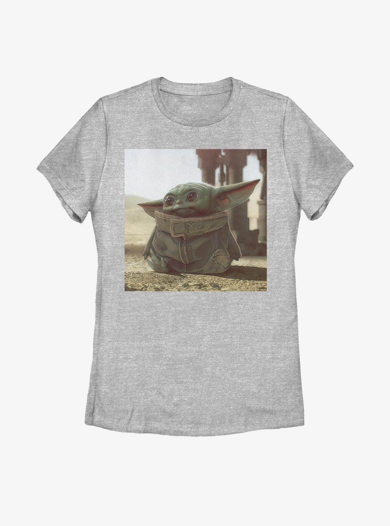 Star Wars The Mandalorian The Child Tiny Green Womens T-Shirt, , hi-res