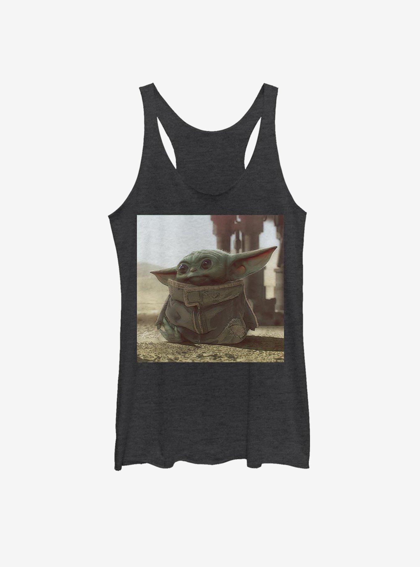 Star Wars The Mandalorian The Child Tiny Green Womens Tank Top, , hi-res