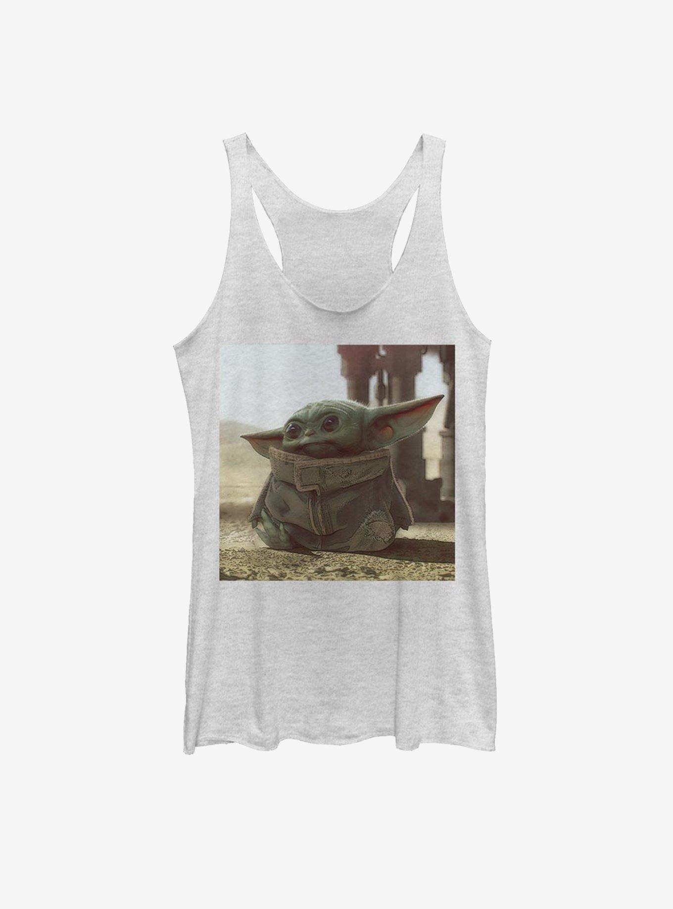 Star Wars The Mandalorian The Child Tiny Green Womens Tank Top, , hi-res