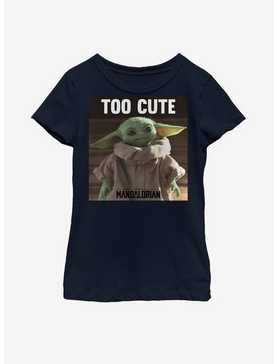 Star Wars The Mandalorian The Child Too Cute Youth Girls T-Shirt, , hi-res