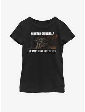 Star Wars The Mandalorian The Child Wanted Youth Girls T-Shirt, , hi-res
