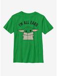 Star Wars The Mandalorian The Child All Ears Youth T-Shirt, KELLY, hi-res
