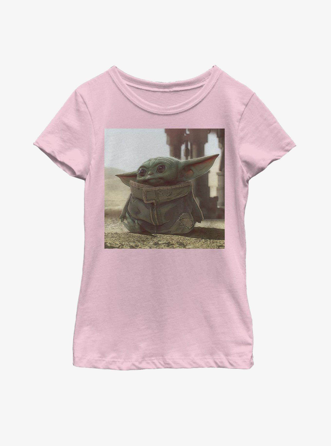 Star Wars The Mandalorian The Child Tiny Green Youth Girls T-Shirt, , hi-res
