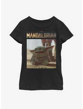 Star Wars The Mandalorian The Child Full Square Scene Youth Girls T-Shirt, , hi-res
