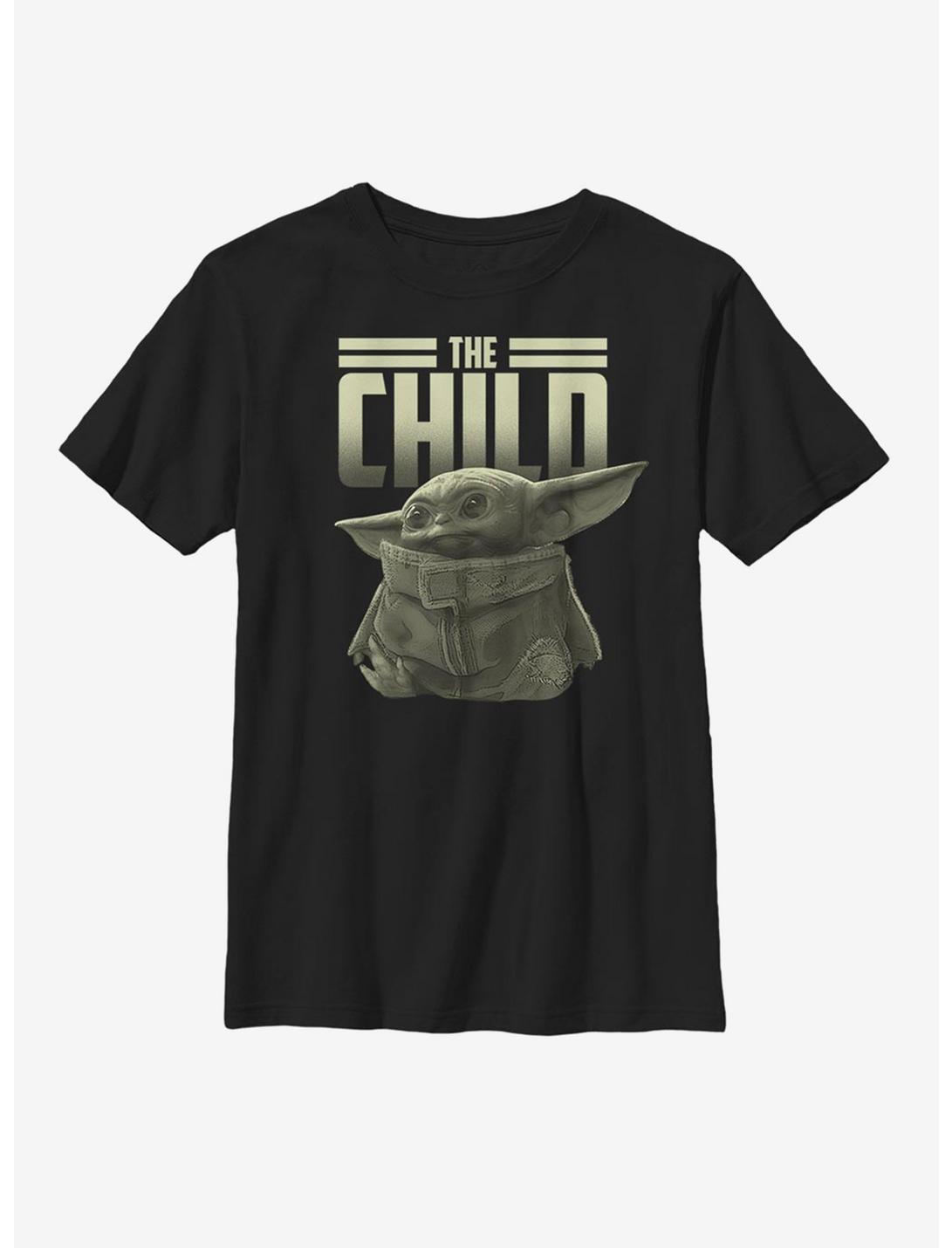Star Wars The Mandalorian The Child Bold Youth T-Shirt, BLACK, hi-res