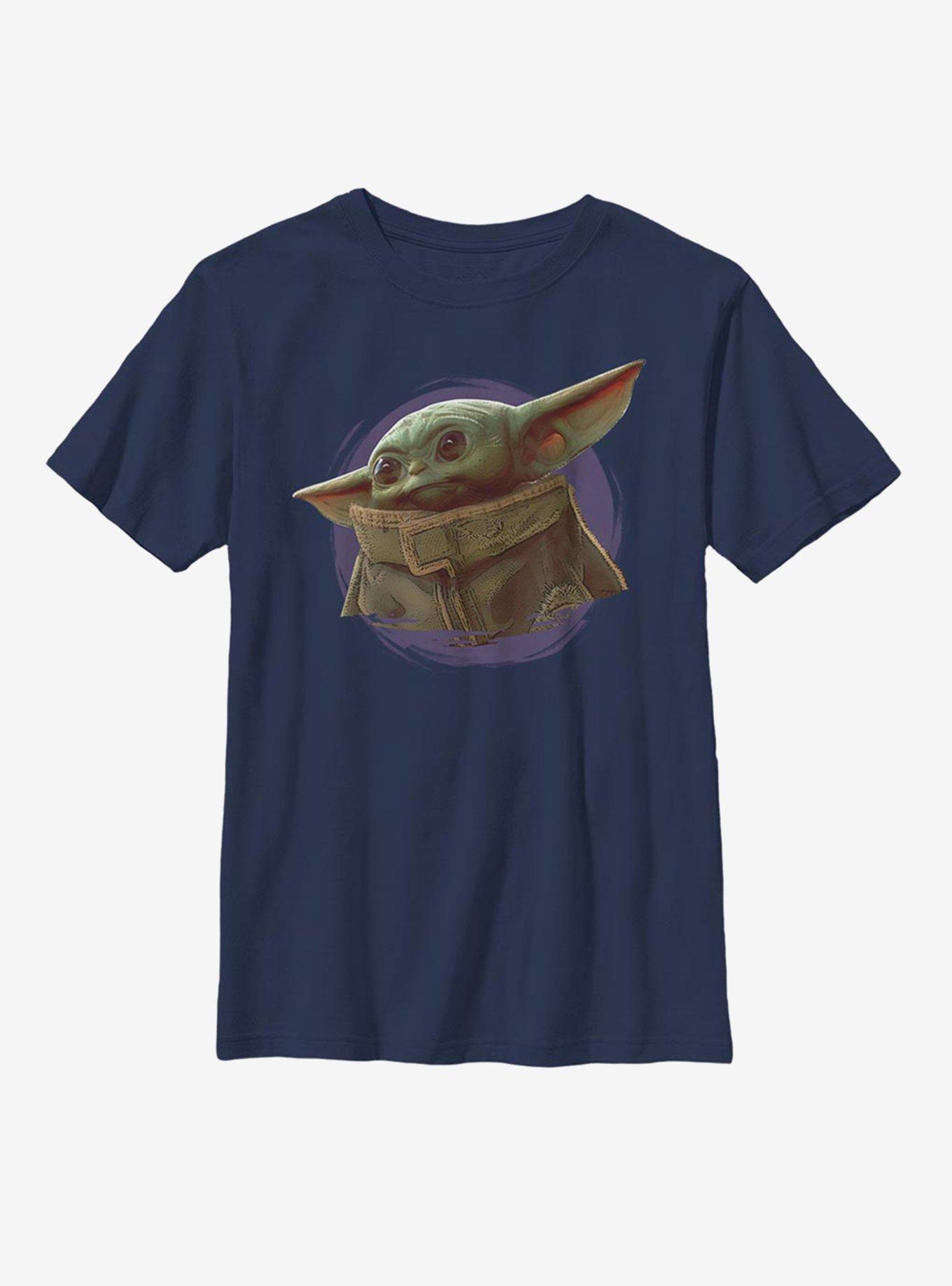 Star Wars The Mandalorian The Child Purple Ball Youth T-Shirt, , hi-res