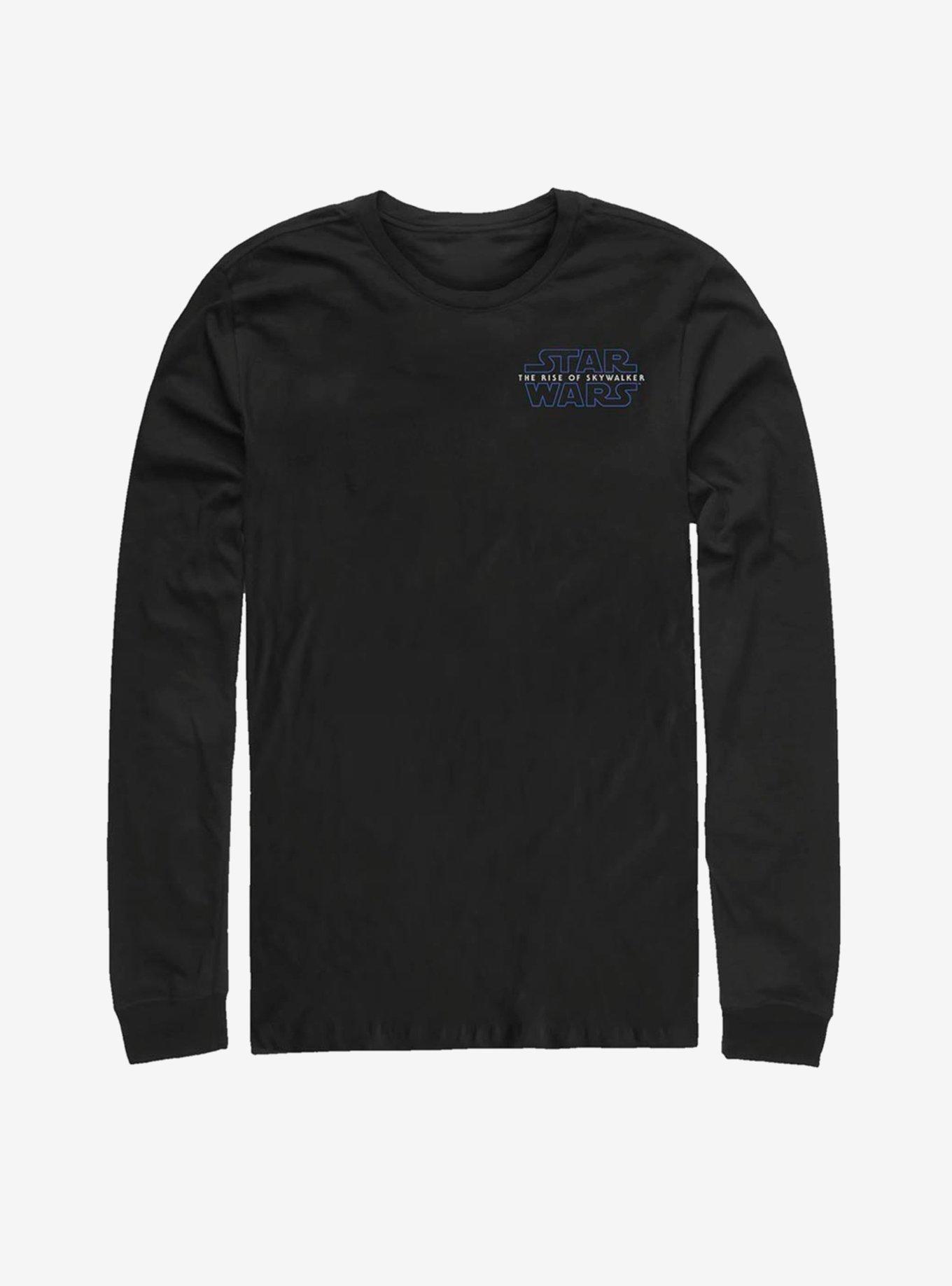 Star Wars Episode IX The Rise Of Skywalker Episode 9 Chest Logo Long-Sleeve T-Shirt, , hi-res