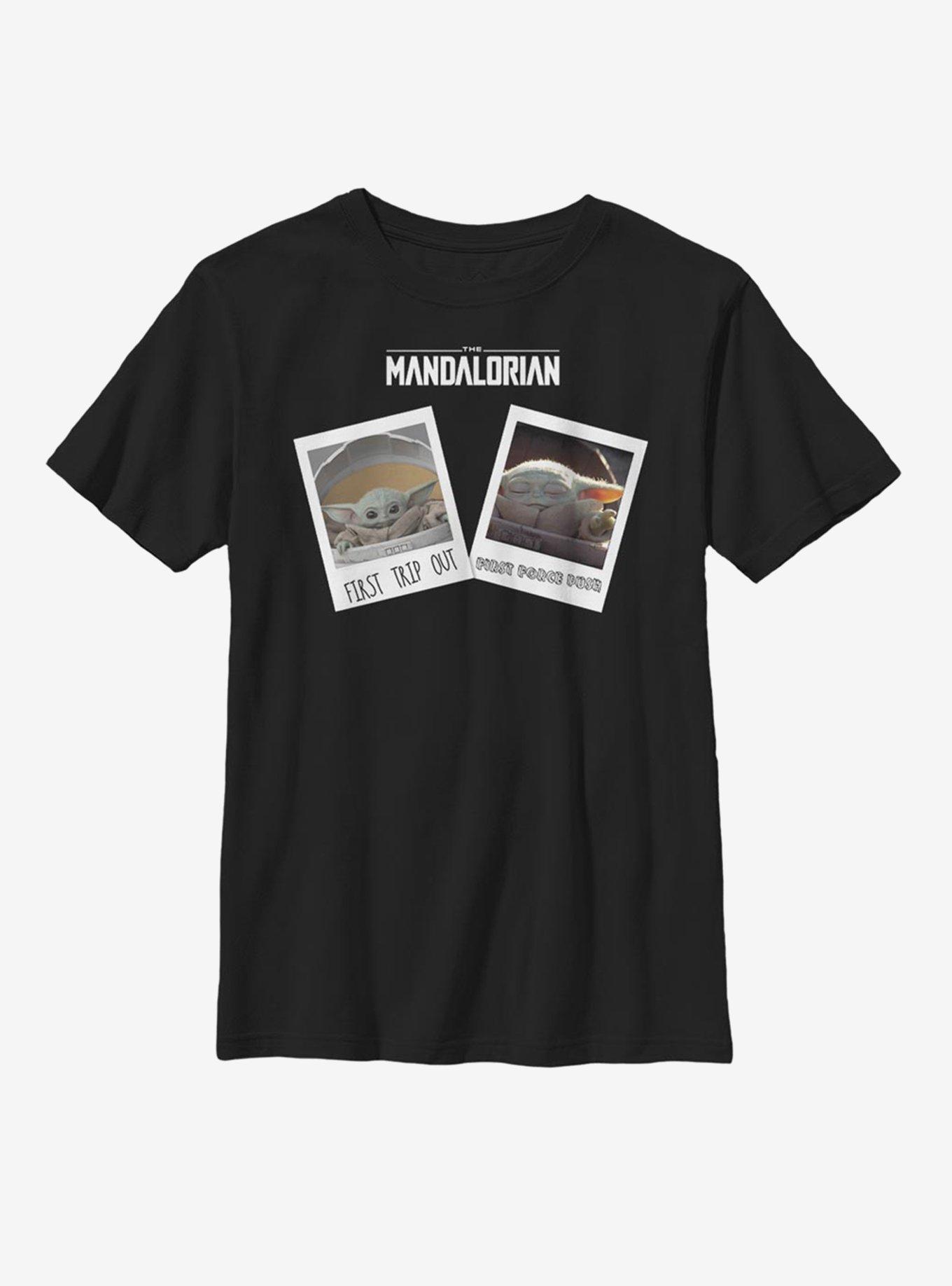 Star Wars The Mandalorian The Child Travel Pics Youth T-Shirt, , hi-res