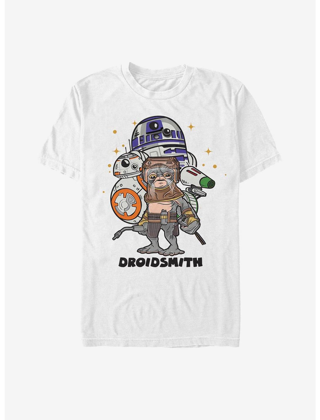 Star Wars Episode IX The Rise Of Skywalker Droid Smith T-Shirt, WHITE, hi-res