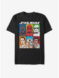 Star Wars Episode IX The Rise Of Skywalker Friends And Foes T-Shirt, BLACK, hi-res