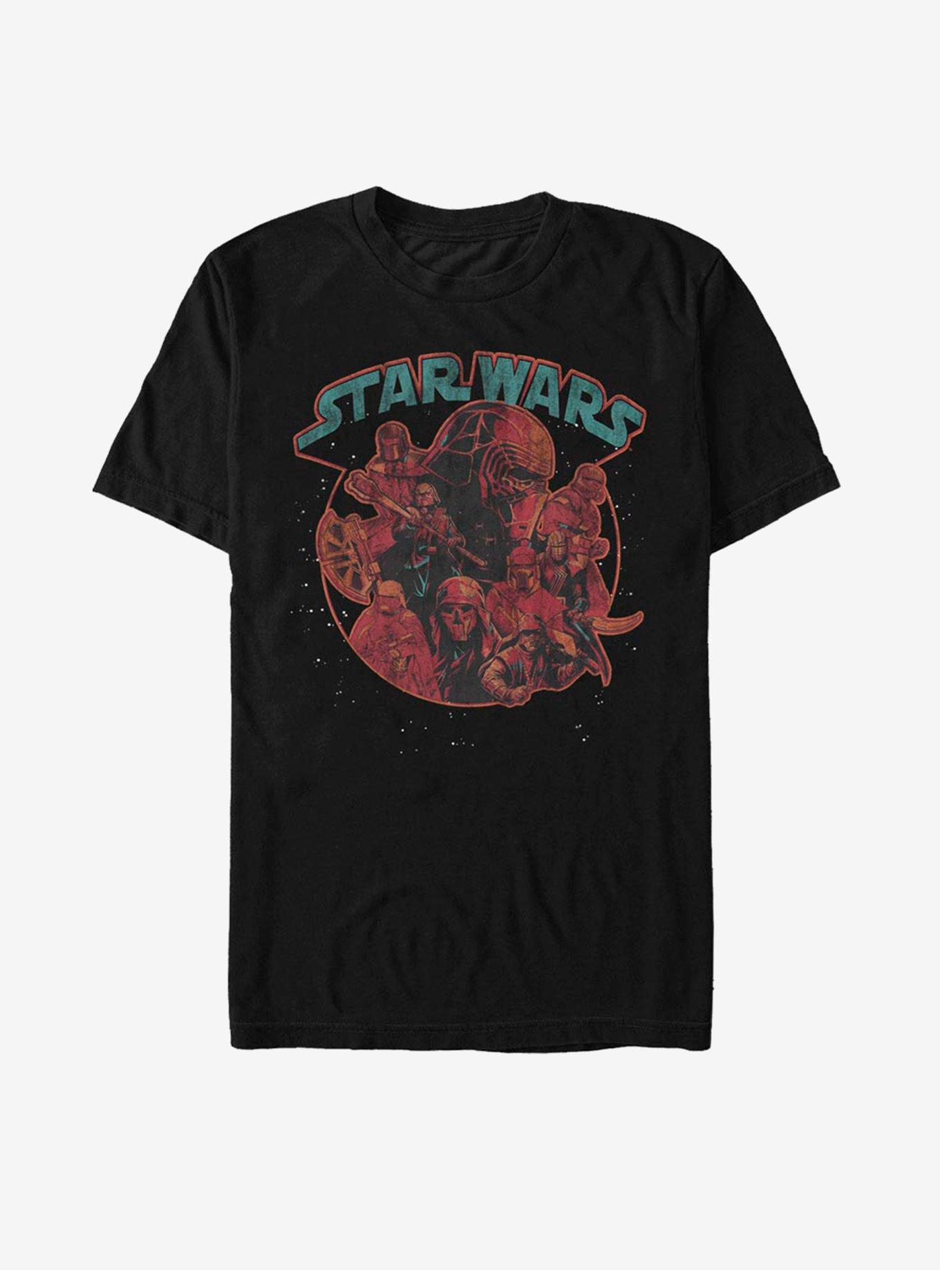 Star Wars Episode IX The Rise Of Skywalker Retro Villains T-Shirt