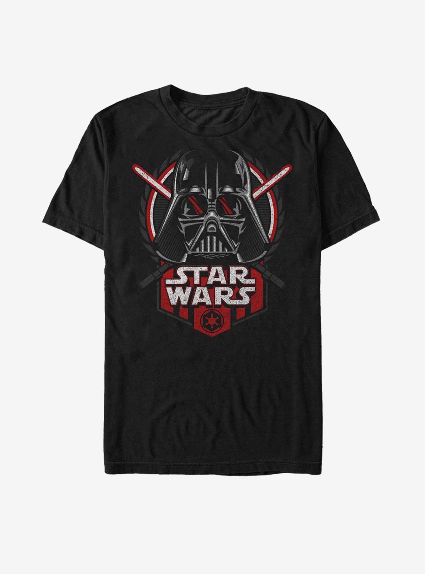 Star Wars Dark Shield T-Shirt - BLACK | BoxLunch