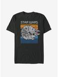 Star Wars Falcon Colors Four T-Shirt, BLACK, hi-res