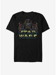 Star Wars Neon Chalk Wars T-Shirt, BLACK, hi-res