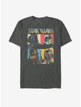 Star Wars Classic Character Box Up T-Shirt, CHARCOAL, hi-res
