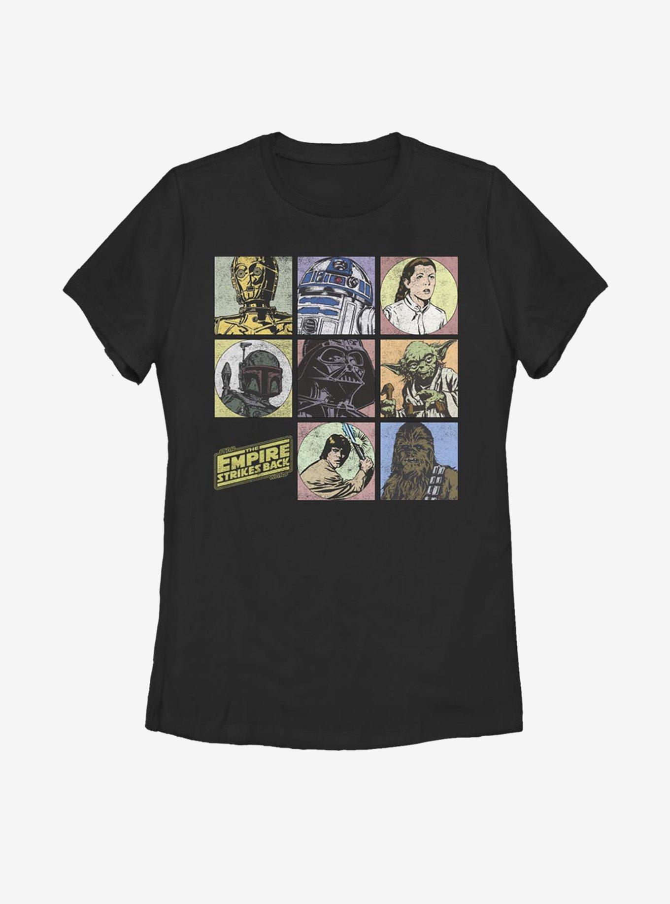 Star Wars Episode V The Empire Strikes Back Boxes Womens T-Shirt, , hi-res