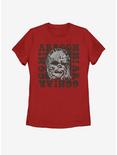 Star Wars Chewie Groove Solid Womens T-Shirt, RED, hi-res