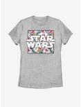 Star Wars Floral Box Womens T-Shirt, ATH HTR, hi-res
