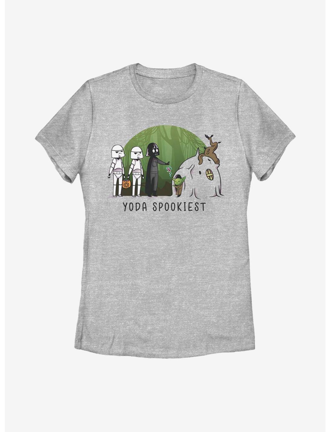 Star Wars Yoda Spookiest Womens T-Shirt, ATH HTR, hi-res