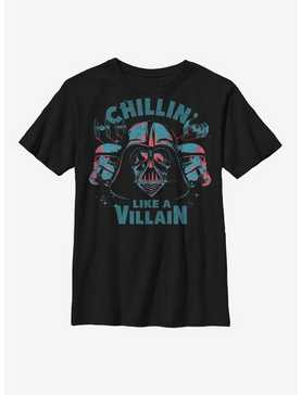 Star Wars Vader Chillin' Like A Villain Youth T-Shirt, , hi-res