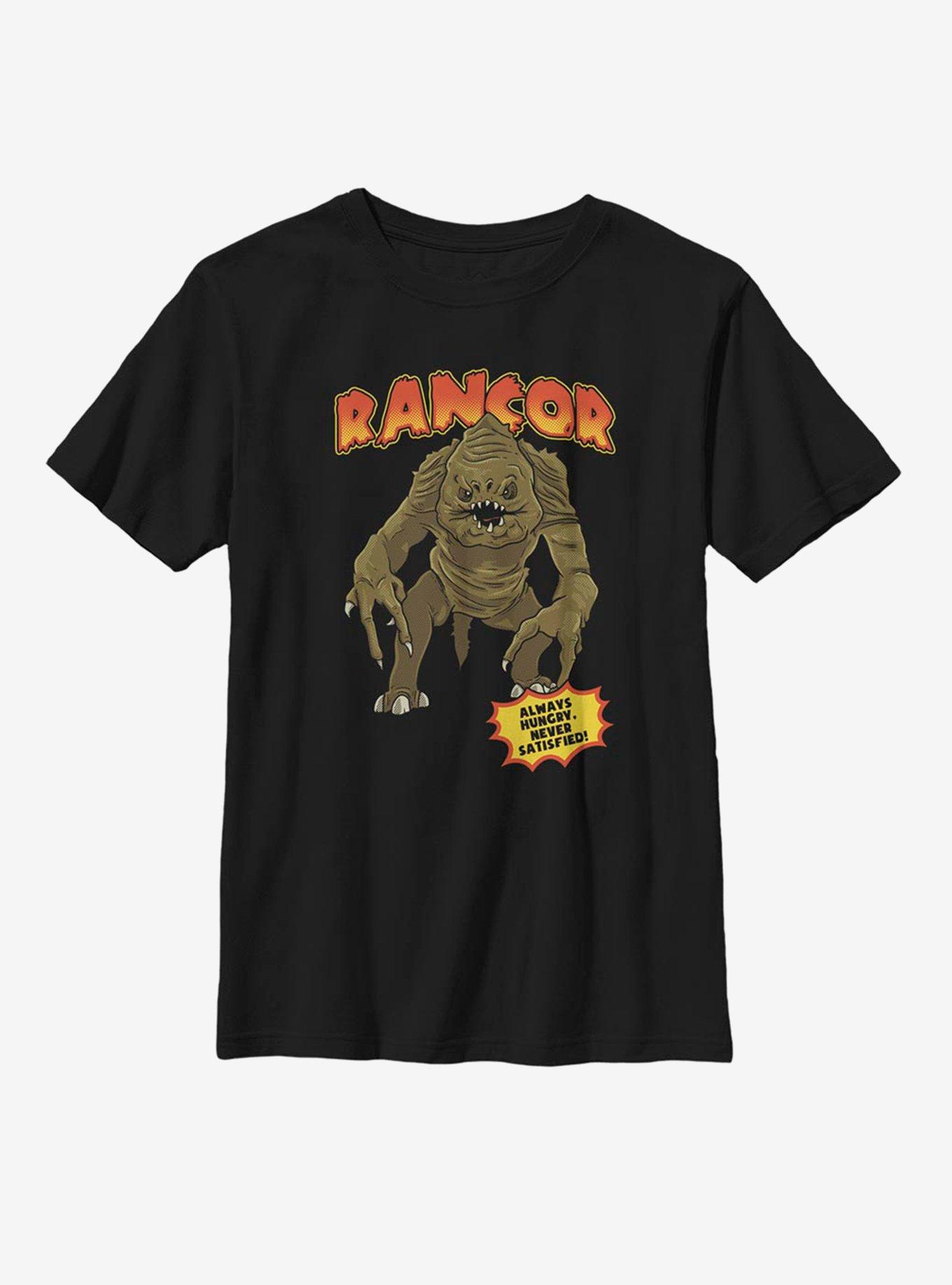 Star Wars Rancor Never Satisfied Youth T-Shirt, , hi-res