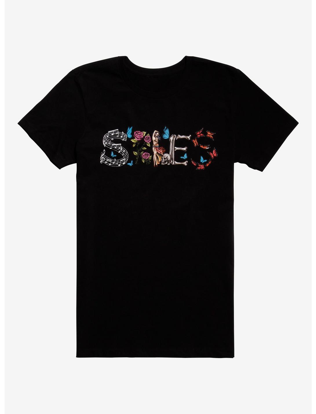 Lil Skies Pictogram T-Shirt, BLACK, hi-res