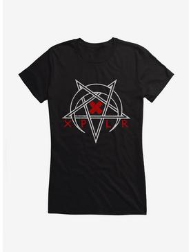 HT Creator: Sam and Colby Crescent Pentagram XPLR Girls T-Shirt, , hi-res
