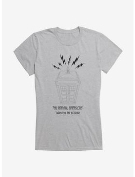 Doctor Who Series 12 Episode 4 The Internal Dimensions Transcend The External Girls Black T-Shirt, , hi-res