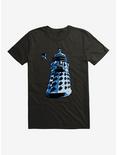 Doctor Who Blue Dalek T-Shirt, BLACK, hi-res