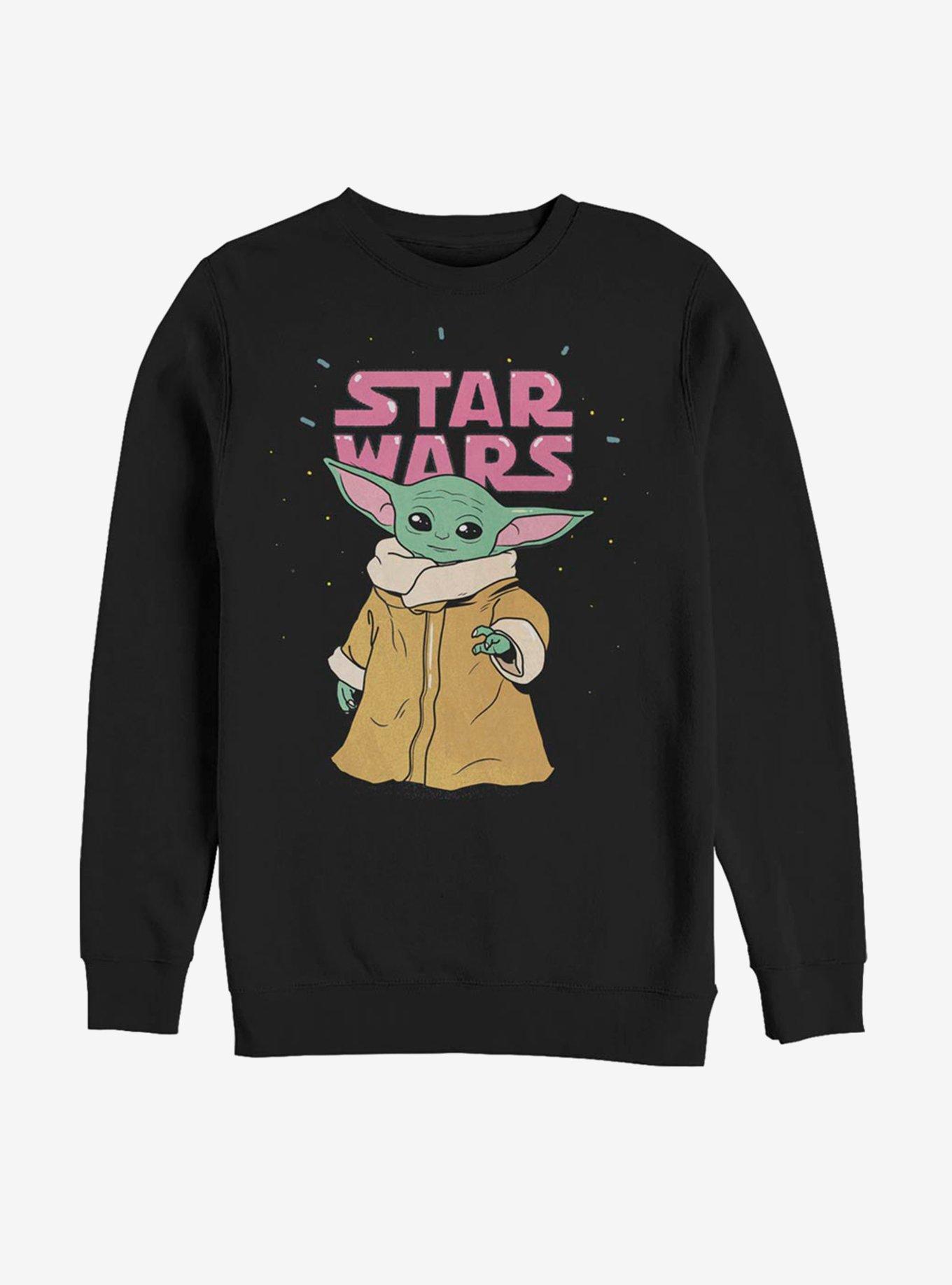Star Wars The Mandalorian The Child Stance Logo Sweatshirt, , hi-res