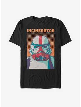 Star Wars The Mandalorian Halftone Incinerator T-Shirt, , hi-res