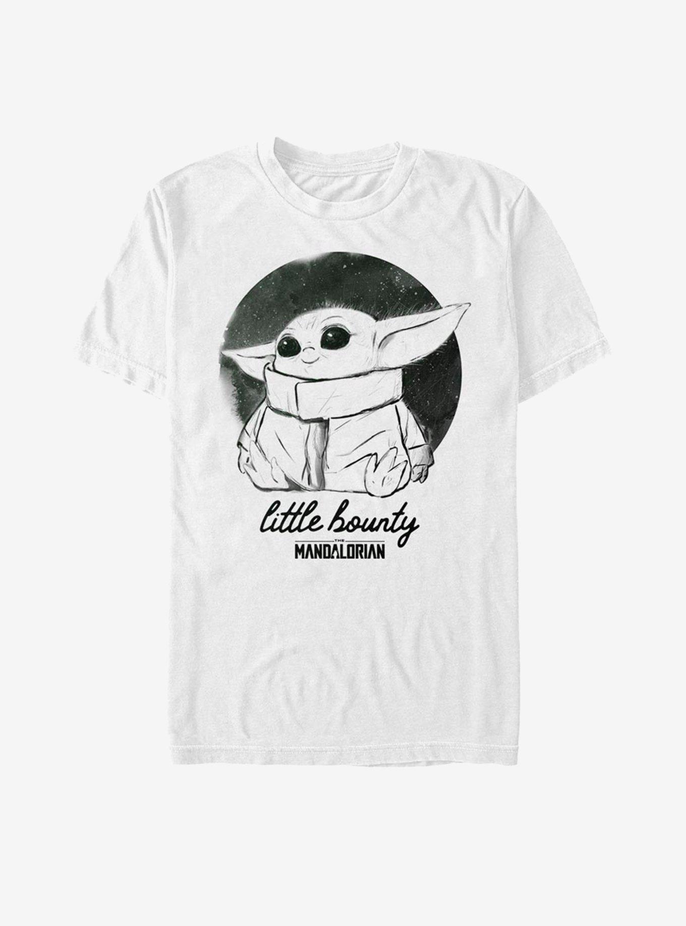 Star Wars The Mandalorian The Child Little Bounty Sketch T-Shirt, , hi-res