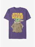 Star Wars The Mandalorian The Child Dreamy Gaze T-Shirt, PURPLE, hi-res