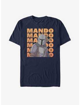 Star Wars The Mandalorian Stack Text T-Shirt, , hi-res