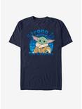 Star Wars The Mandalorian The Child Strong Is The Cuteness T-Shirt, NAVY, hi-res