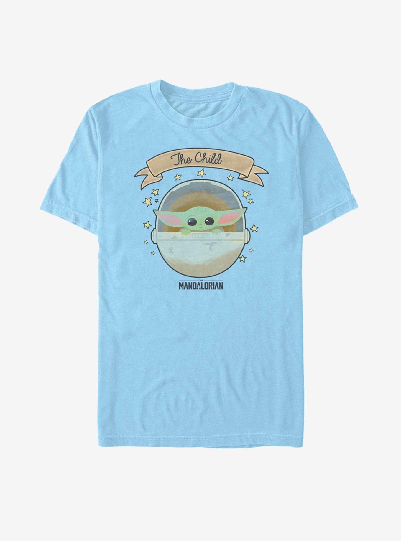 Star Wars The Mandalorian The Child Starry Chibi T-Shirt, , hi-res