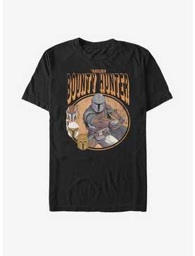 Star Wars The Mandalorian Bounty Hunter Comic T-Shirt, , hi-res